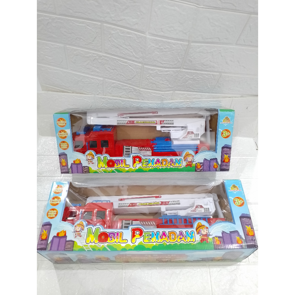 Mainan anak mobil mobilan besar OCT6320 / Mainan anak mobil pemadam kebakaran besar