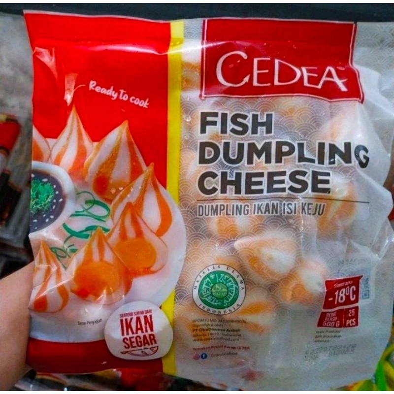 

cedea fish dumpling cheese (keju) 500gr