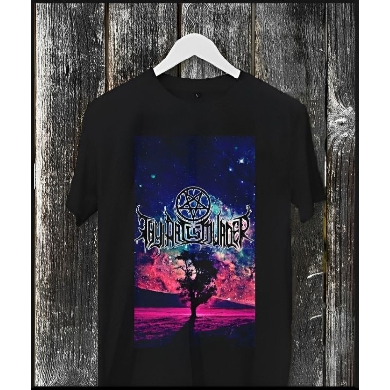 Kaos band metal sablon DTF