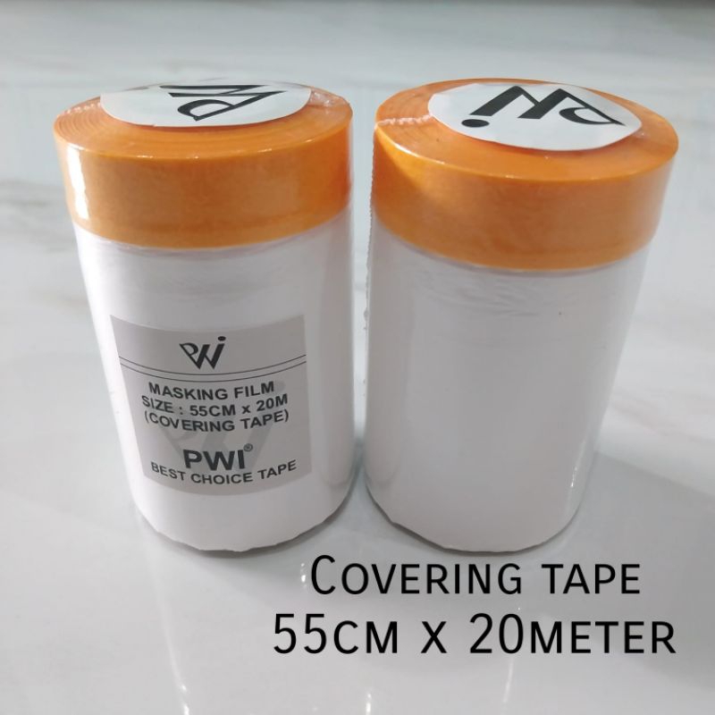 

Covering Tape 55cm x 20meter PWI / Plastik Penutup