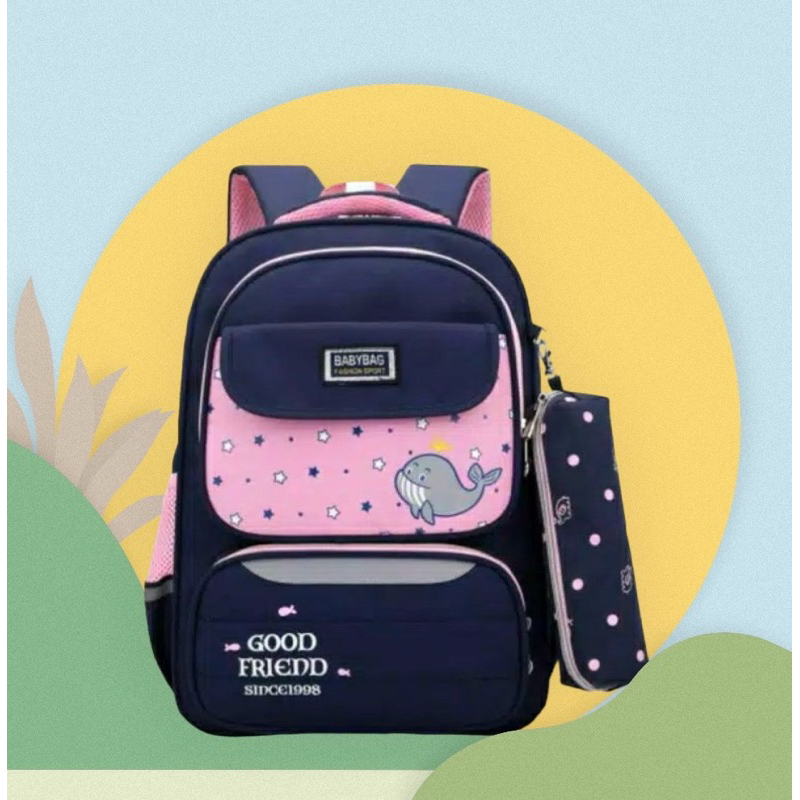 TAS SEKOLAH ANAK Tas Sekolah TK SD Ransel Anak Perempuan Backpack Wanita Tas Sekolah Anak Perempuan 