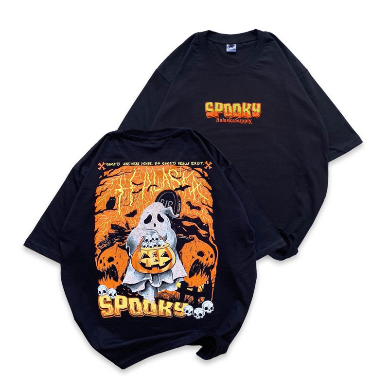 Baju Kaos Sablon Over size Halaska