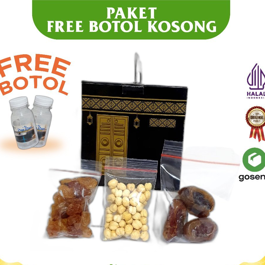 

OLEH OLEH HAJI DAN UMROH 1PCS PAKET HEMAT GRATIS BOTOL I HAMPERS OLEH OLEH HAJI DAN UMROH I SOUVENIR HAJI