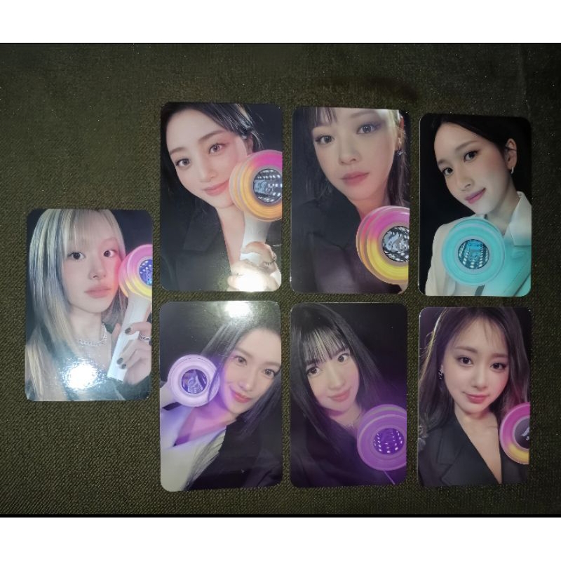PHOTOCARD TWICE CANDYBONG INFINITY LIGHTSTICK OFFICIAL JYP SHOP