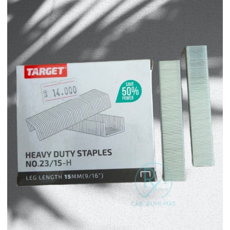 

(1 PCS) ISI STAPLES TEMBAK/GUN TACKERS TARGET 23/15