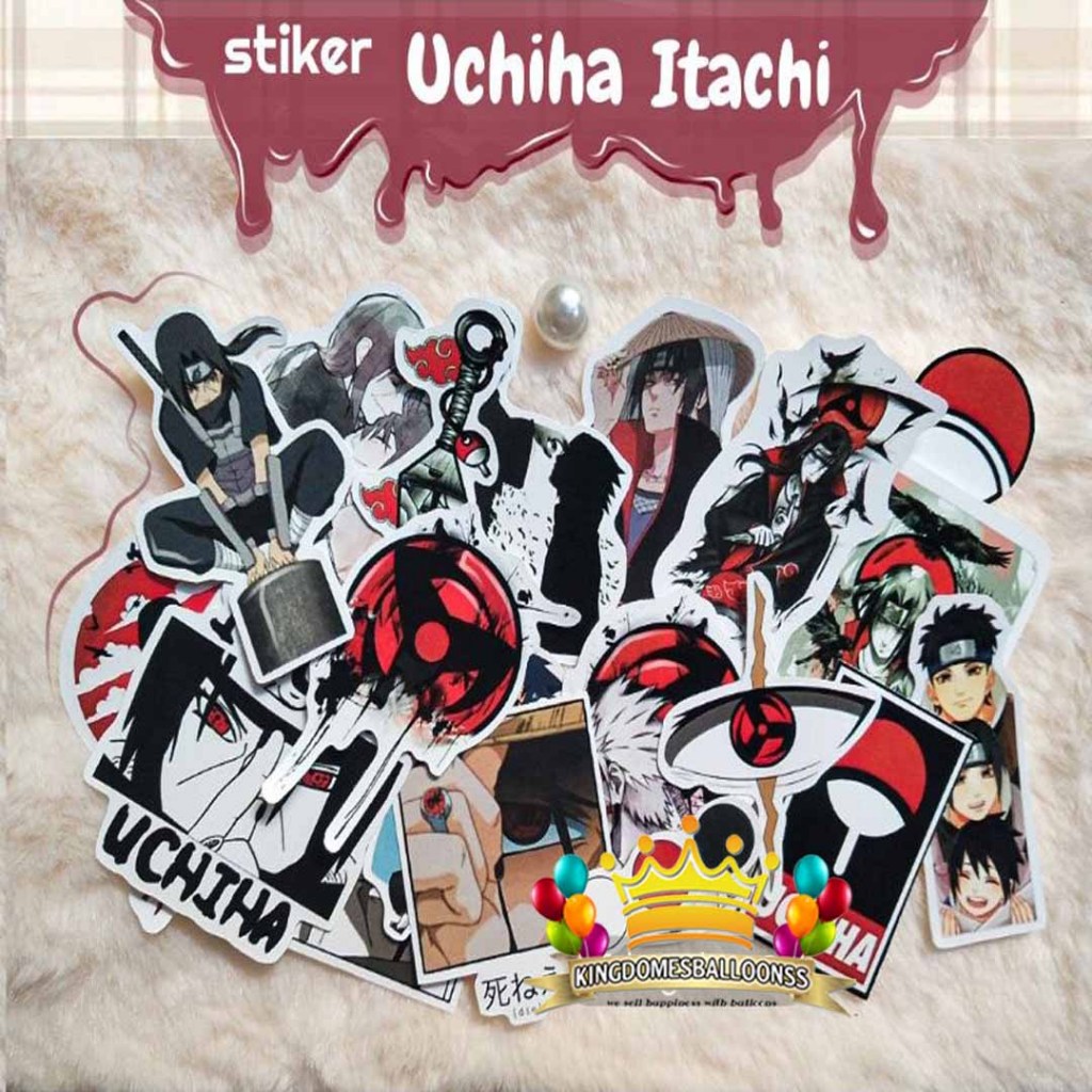 

STIKER MURAH/STIKER ANIME/STIKER ITACHI/STIKER NARUTO/STIKER AKATSUKI ISI [25 PCS] Premium Glossy Sticker