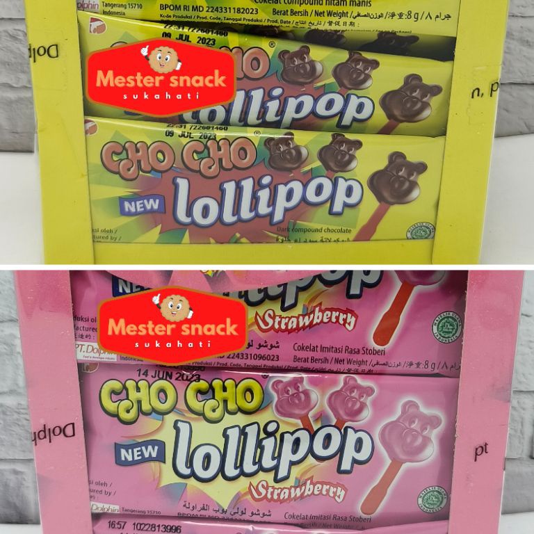 

GROSIR MURAH Cho Cho Lollipop 1 pack isi 24 pcs