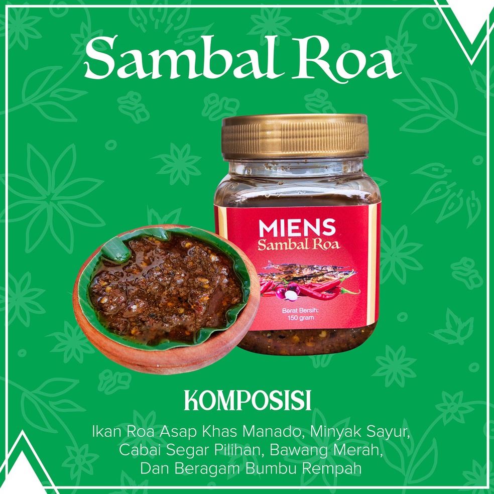 

DISKON BARU Sambel Roa by Miens Catering Kemasan 2gr Enak dan Pedas