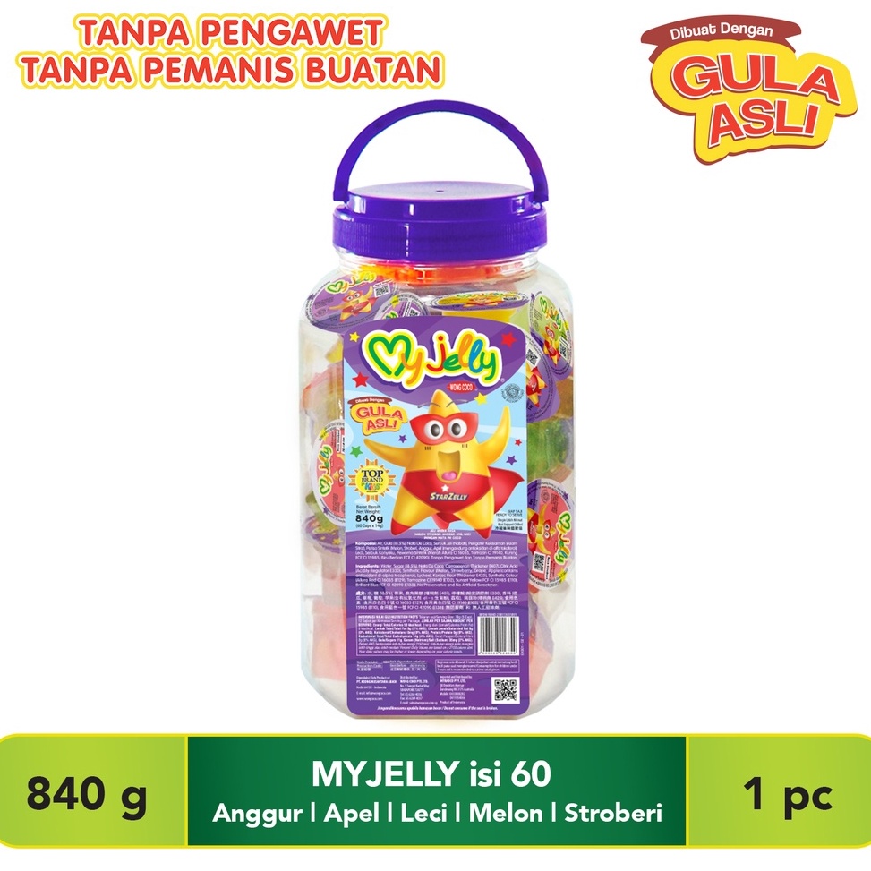 

HEMAT PROMO MyJelly 6 pcs