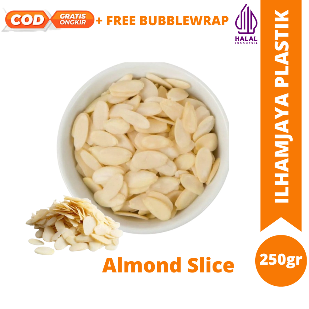 

Almonesia almond / almond slice 250gr / kacang almond