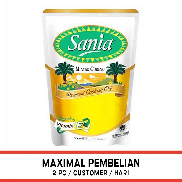 

BEST SELLER SANIA COOKING OIL REFILL 2 LITER MINYAK GORENG