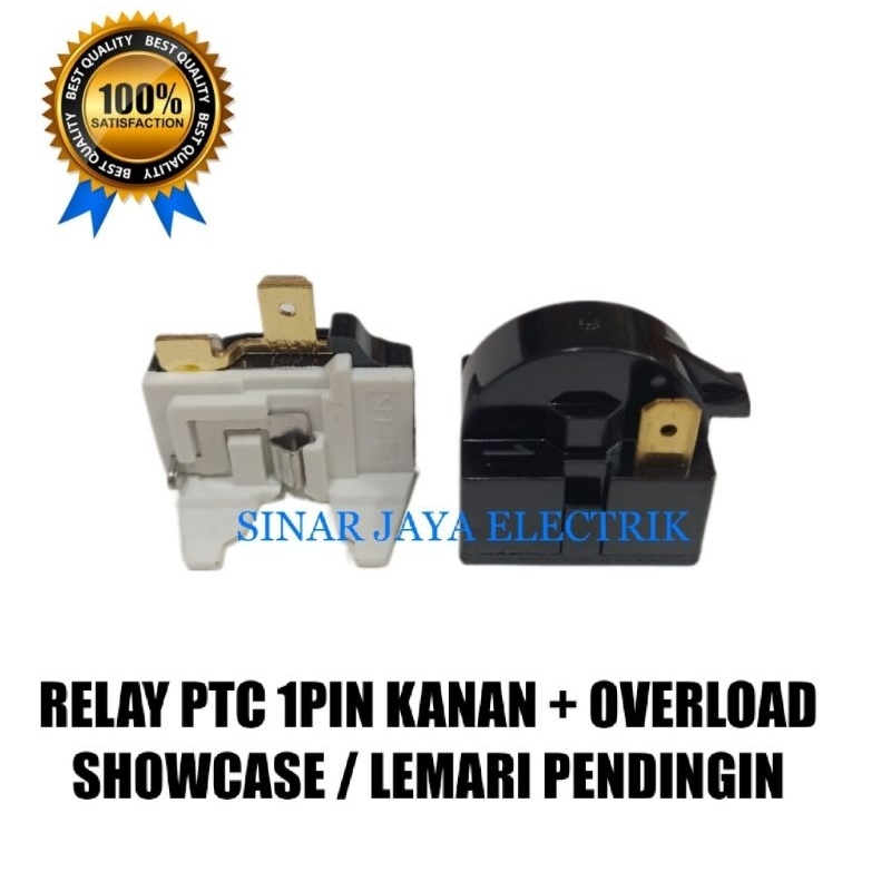 RELAY PTC OVERLOUD SHOWCASE / LEMARI PENDINGIN