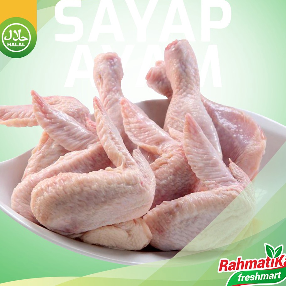 

Free Ongkir Sayap Ayam Segar Chicken Wings Fresh 1 Kg Ayam Segar