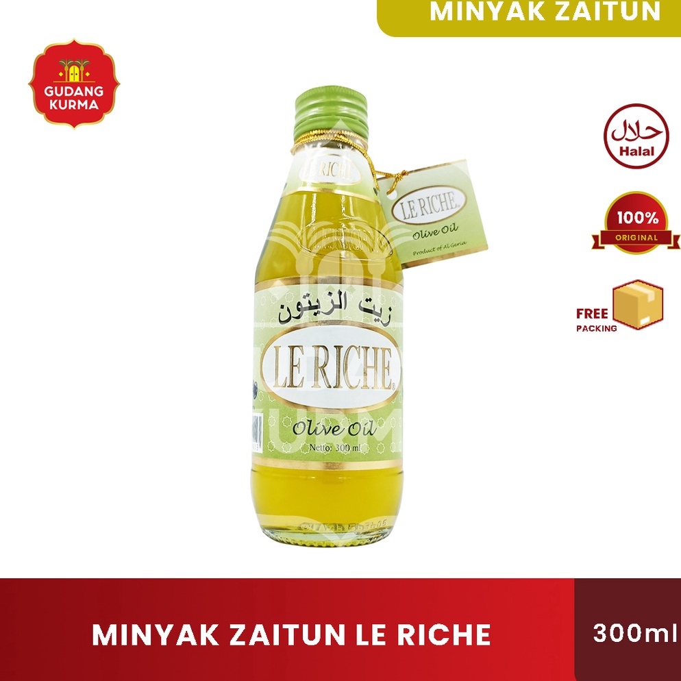 

FREE ONGKIR Minyak Zaitun Le Riche 3 ml Virgin Olive Oil Zaitun Murni