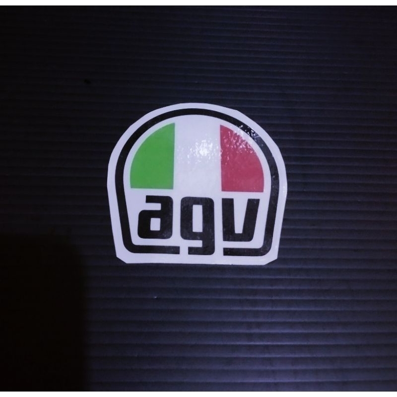 

STIKER HELM AGV LOGO