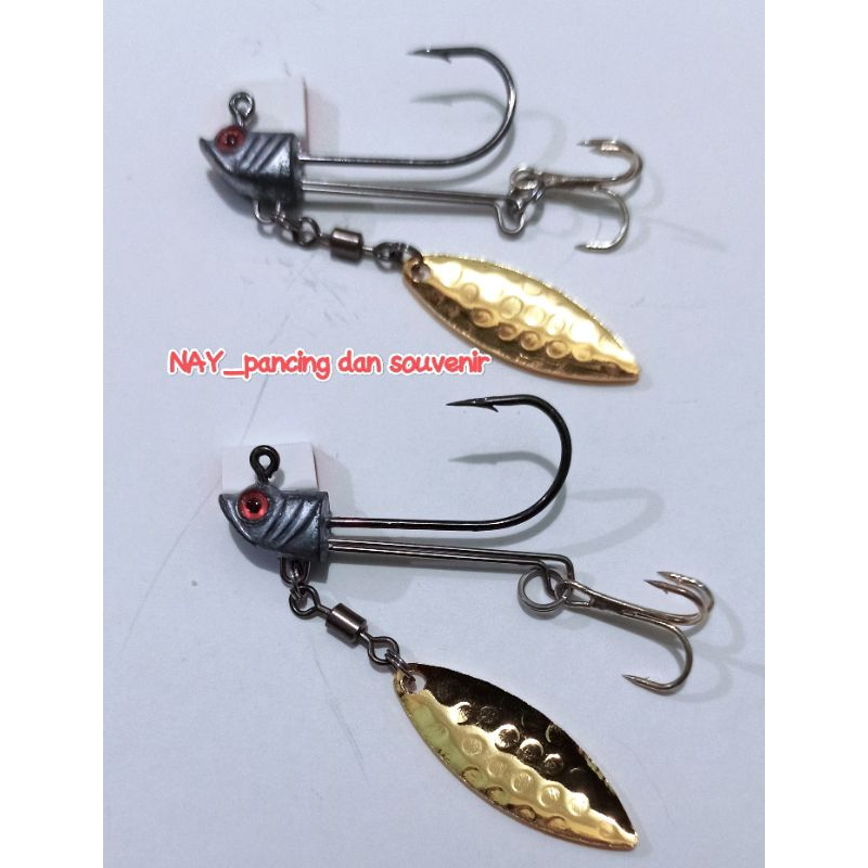 Jighead mata pancing soft lure