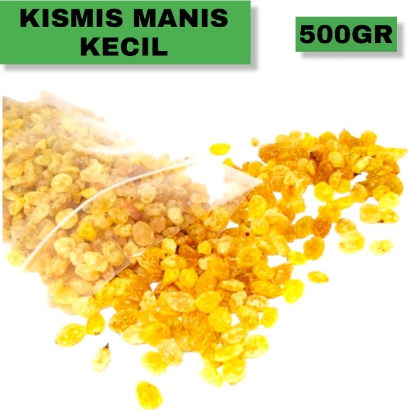 

KISMIS NON BIJI 500GR /KISMIS MANIS