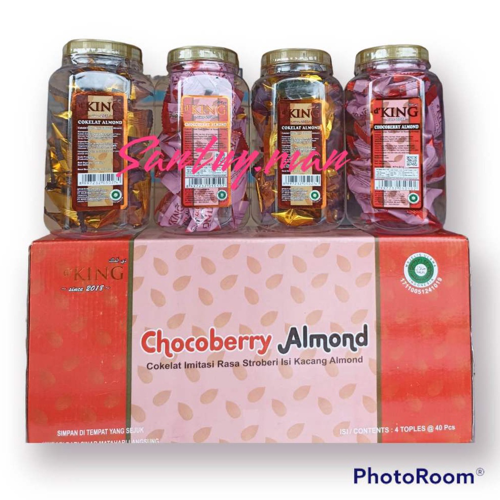 

PROMO ALE 1 kardus bundling mix mix coklat almond 4 toples