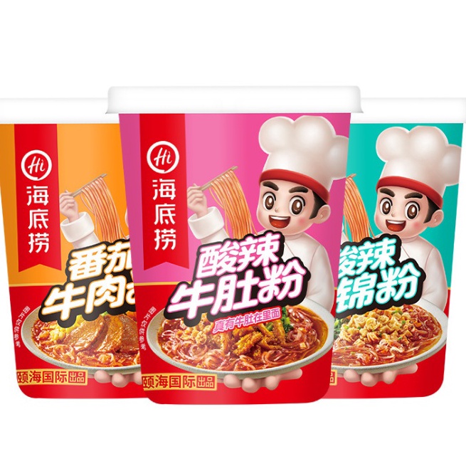 

Free Ongkir Haidilao instant cup noodlemie instantcup noodlesuan la fen