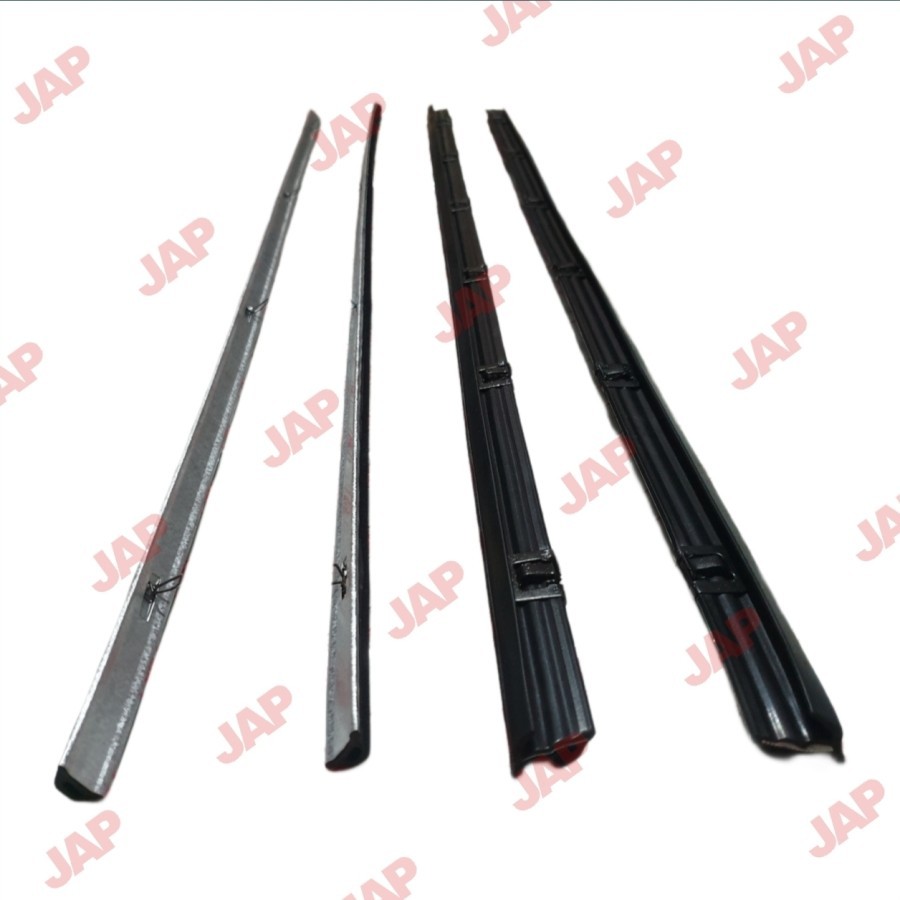 Karet Pelipit Lis List Pintu Kaca Mobil Jimny Katana Depan Luar Dalam