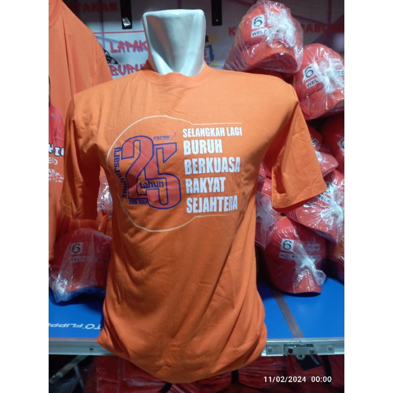 Kaos HUT FSPMI ke 25 Limited edition 100% Combad