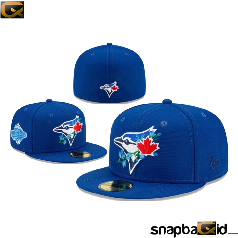 Topi Buildup Fitted Blue Jays Blue WS Import