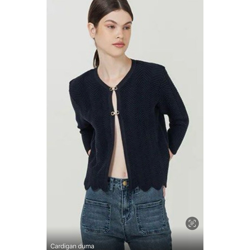 duma Jane cardigan navy