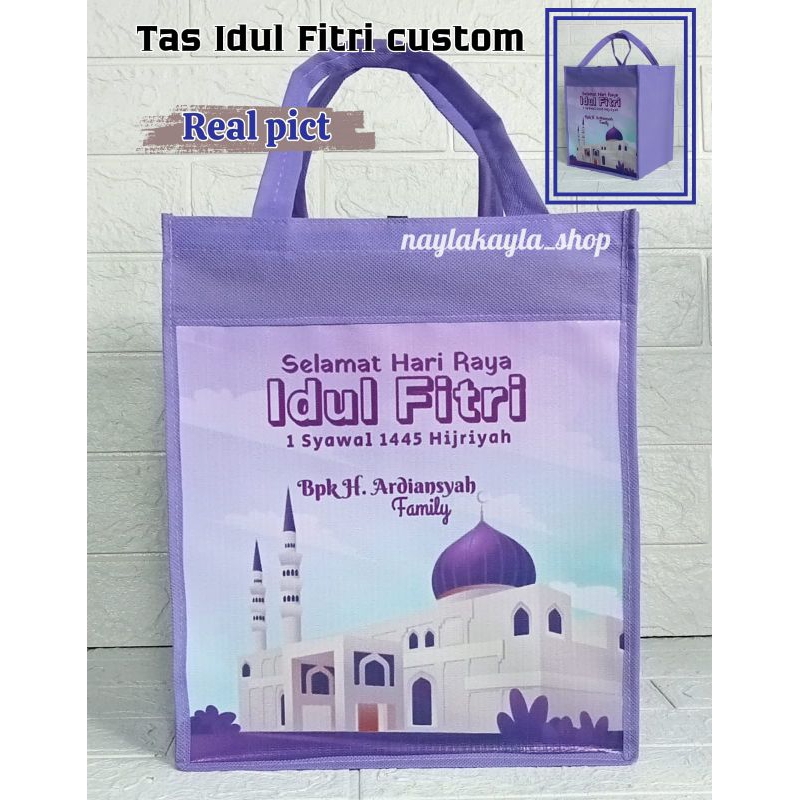 

39. HAMPERS LEBARAN/TAS IDUL FITRI CUSTOM/harga yg tertulis 1 pack isi 10 pcs/minim order 2 pack