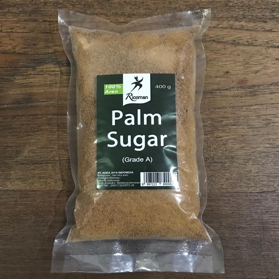 

SUPER DISKON Gula Aren Palem Gula Aren Palm Sugar Ricoman 4gr