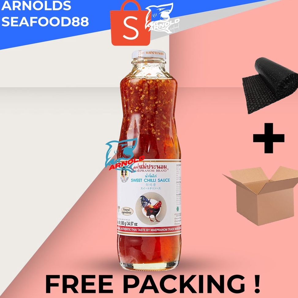 

VIRAL Maepranom Sweet Chili Sauce 98 gr Thailand Brand Saus Chilli Thai Sauce