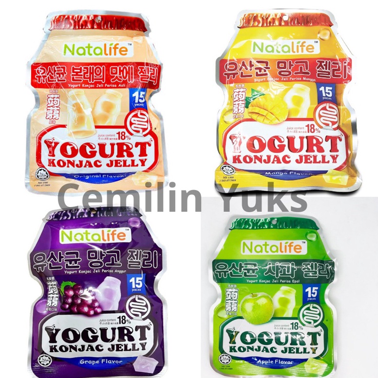 

PROMO ALE Natalife Yogurt Konjac Jelly 3g Jelly Rasa Buah dan Yogurt