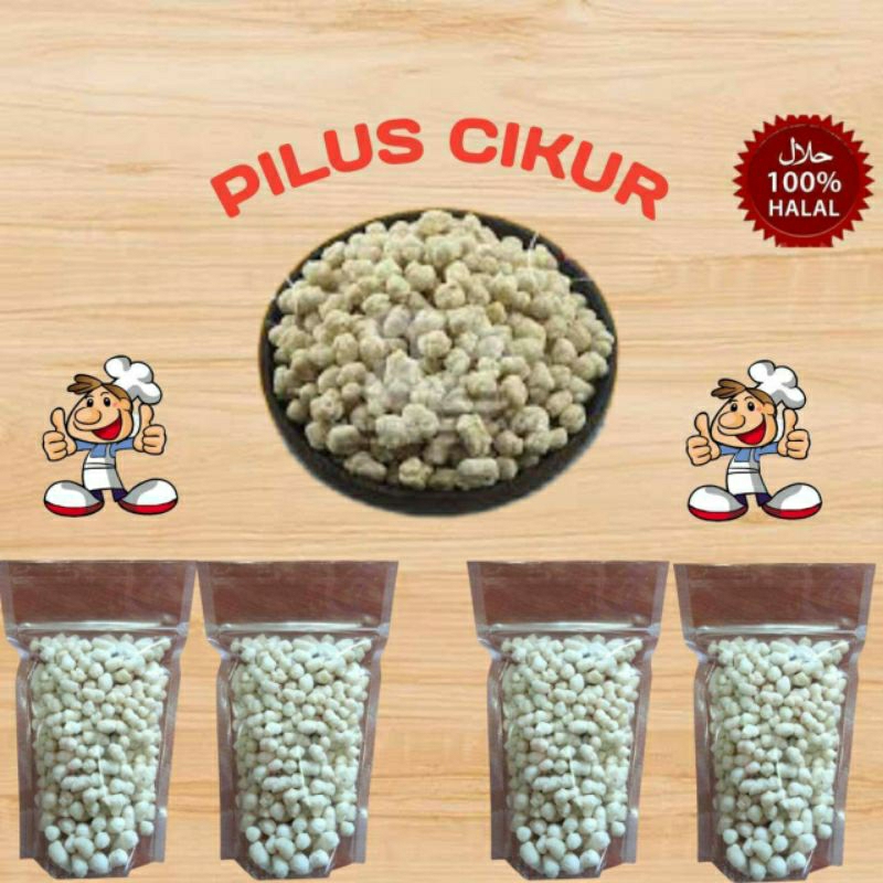 

pilus tiktak rasa cikur toping baso Aci 100 gram