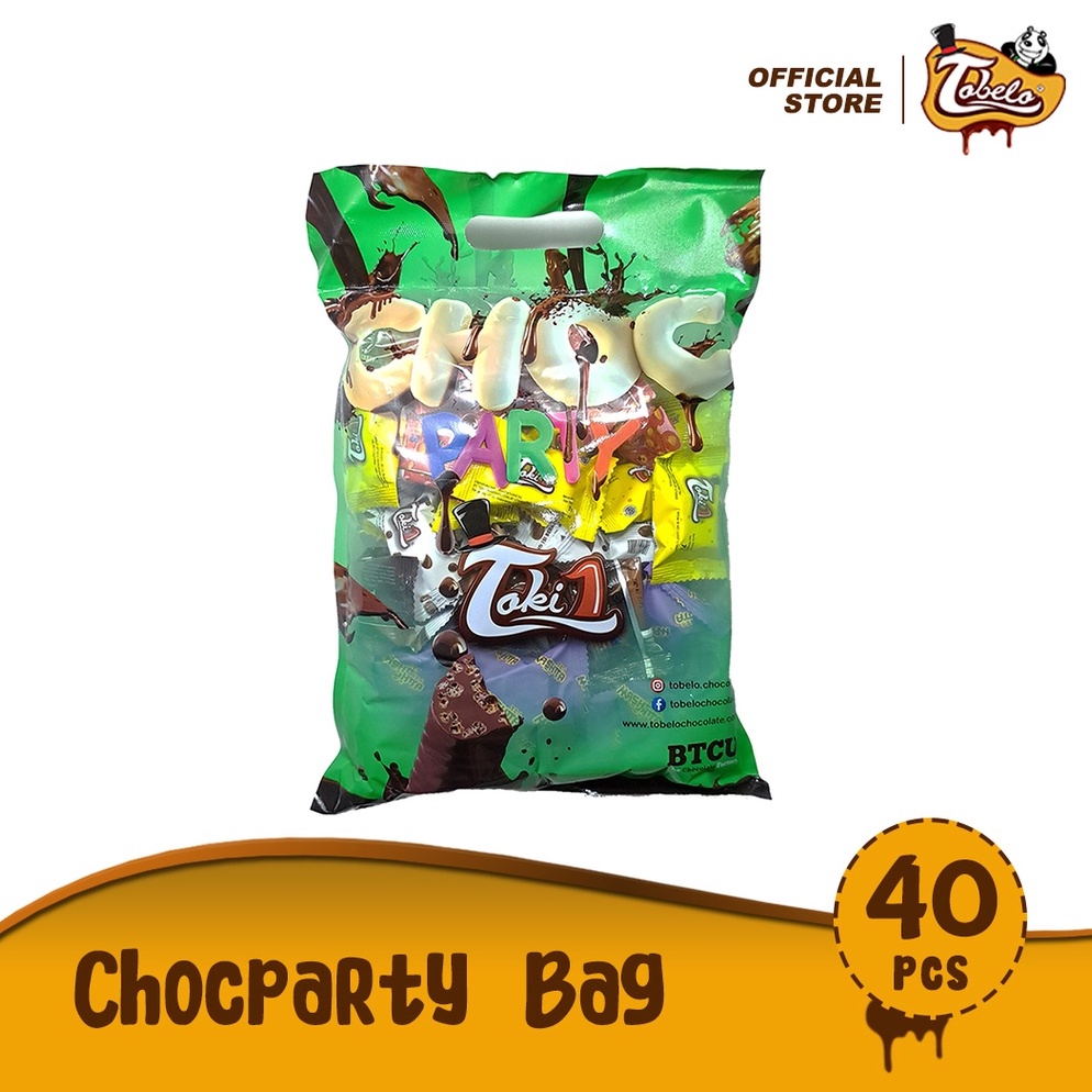 

Swip up Tobelo Chocparty Bag Isi 4pcs