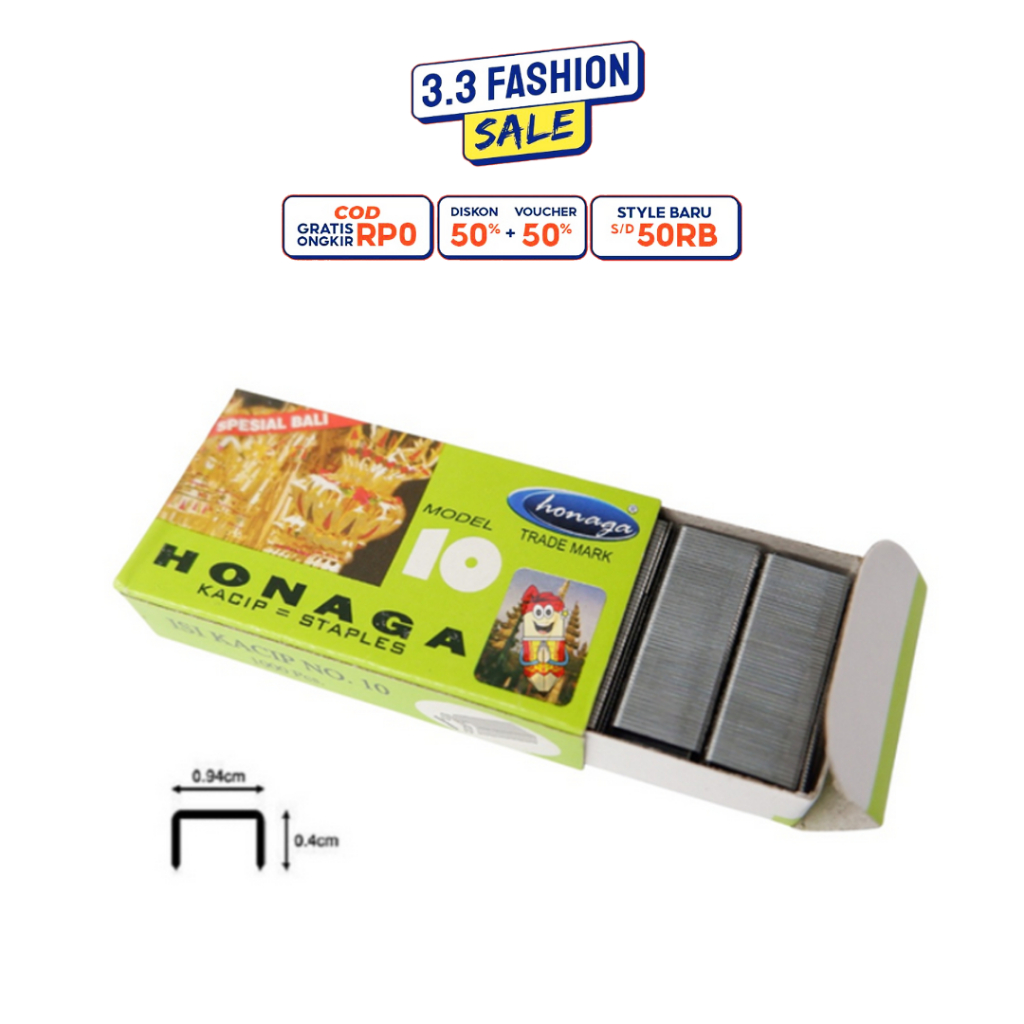 

Isi Staples / Isi Stapler / Isi Hekter Honaga No.10