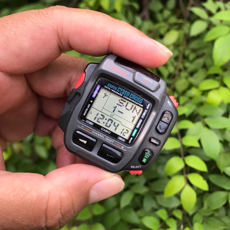 Casio Vintage Type JG-200 Super Cyber Cross Rare Item