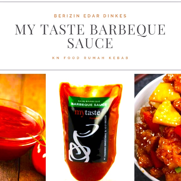 

SUPER DISKON Saus bbq Saus Barbeque 5 gram Saus Barberque My Taste BBQ