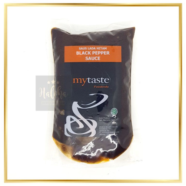 

Swip up Mytaste Black Papper Sauce 5g My Taste Saus Lada Hitam