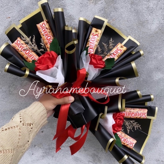 

GROSIR SQ Bucket Buket Snack Coklat Silverqueen Hadiah Kado Valentine Wisuda Ulang Tahun Murah