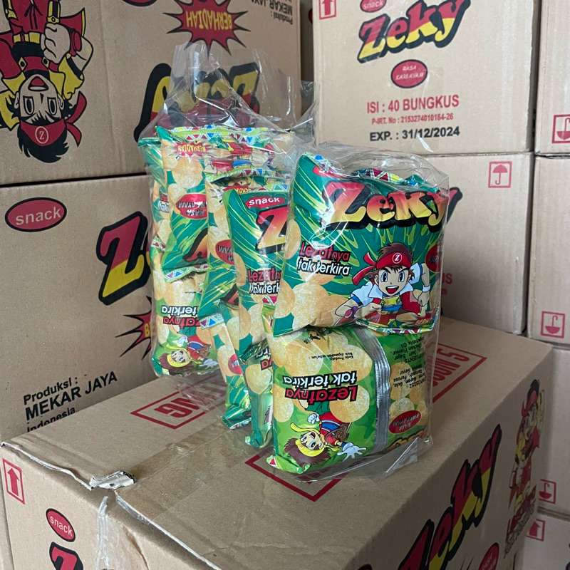 

zeky panser snack chiki ciki berhadiah uang PER10Pcs