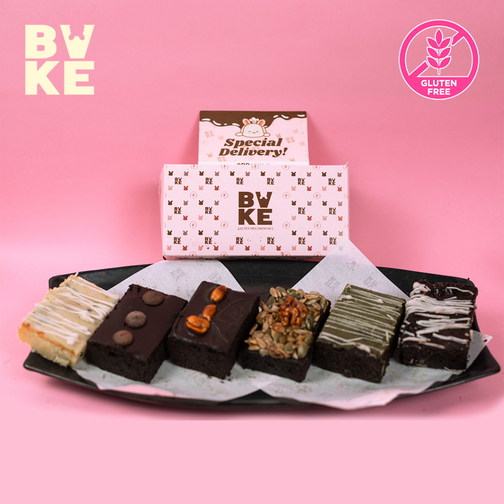 

BVKE – Brownies Bar 6 Pcs– Gluten Free Brownies – Gluten Free Dessert