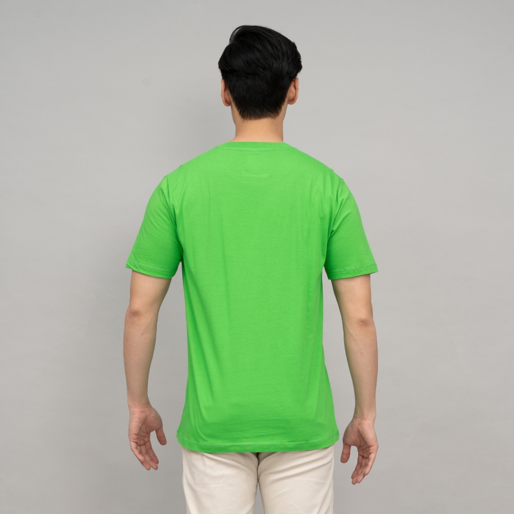Houseofcuff T-shirt Kaos Polos Pendek Hijau Terang Tersedia Size S-4XL
