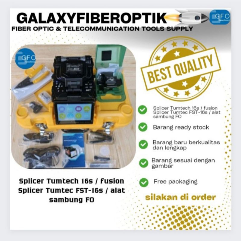 Splicer Tumtech 16s / fusion Splicer Tumtec FST-16s / tumtec 16s
