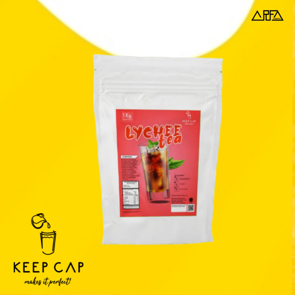 

Keep Cap Powder minuman Lychee Tea / rasa teh leci