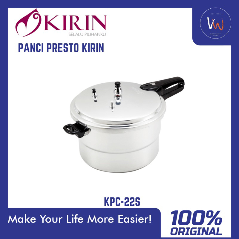 Panci Presto Kirin KPC-22S / Presto kirin 6 liter