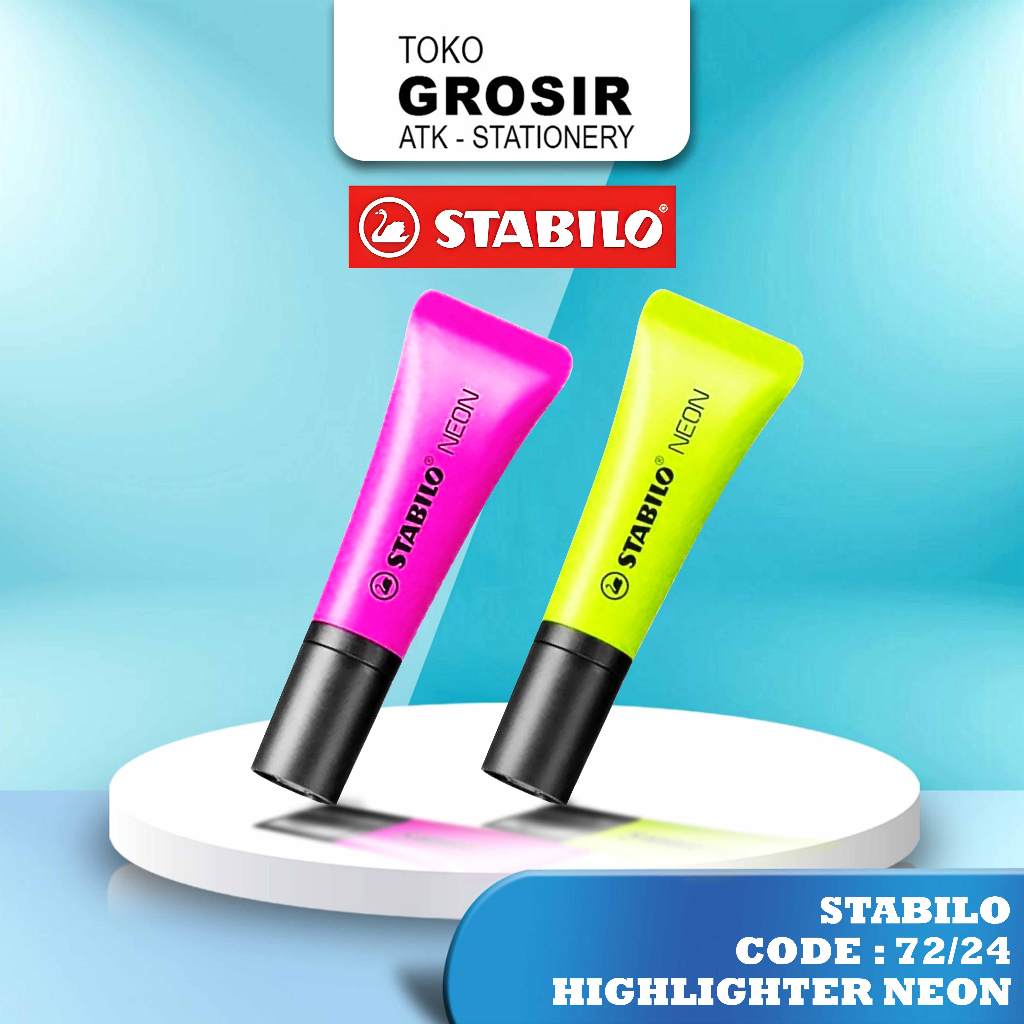 

STABILO Higlighter Neon - Stabilo Warna Neon