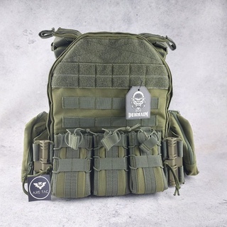 Bodyvest Green Mamba - Rompi Tactical Hijau - Durhaim