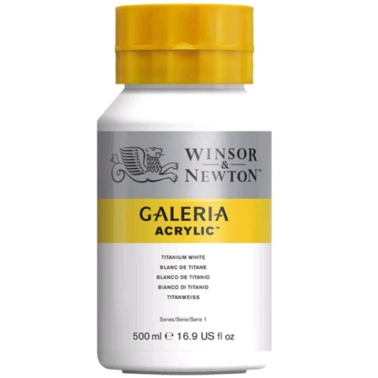 

Galeria Acrylic Colour 500 ml Titanium White Winsor & Newton