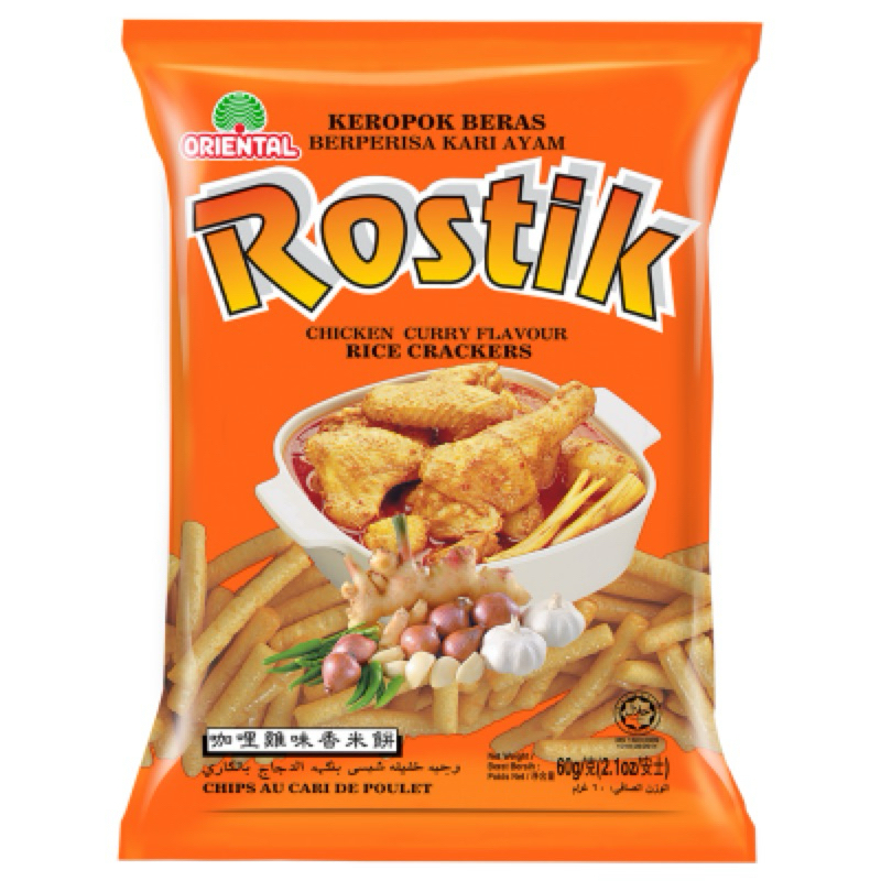 

Oriental Snack - Rostik Chicken 60g