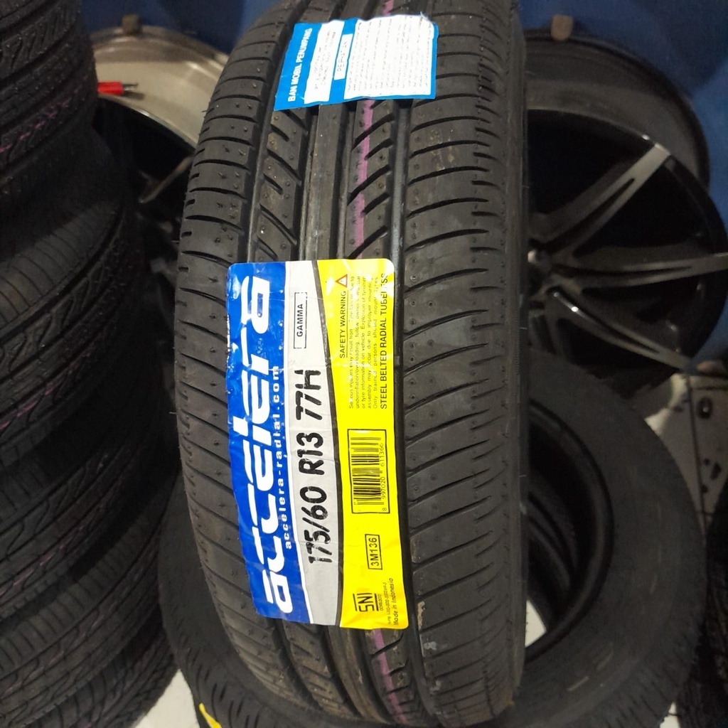 STANDAR BAN MOBIL 175/60 RING 13 ACCELERA ECOPLUS 175 60 R13 TAPAK LEBAR