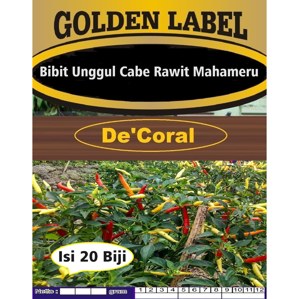 Bibit Unggul Cabe Rawit Mahameru |Biji Benih Cabe Mahameru |Biji Bibit